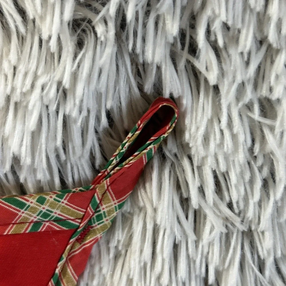 Vintage Christmas Goose Oven Mitt Holly Berries Red Green‎ Holiday Kitchen